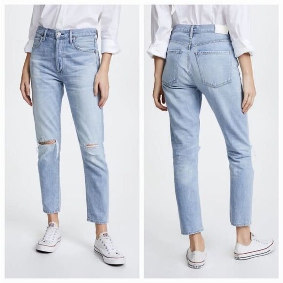 Citizens of Humanity Liya High Rise Classic Fit Crop Jeans | Size 27 - Picture 1 of 12